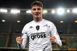 意媒：罗马咨询S·埃斯波西托，卡利亚里底价2500万国米有40%二转